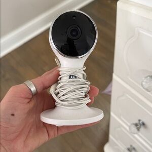 Motorola White and Black Baby Monitor Camera